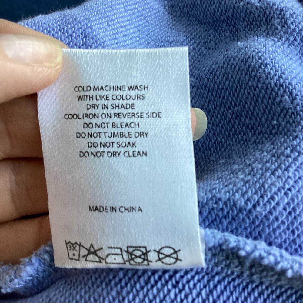 White Fox Light Blue Sweatshirt and Sweatpants Set – Medium - Picture 16 of 16